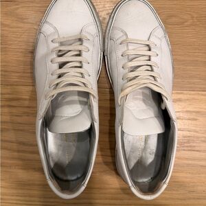 Common Projects White Leather Sneakers